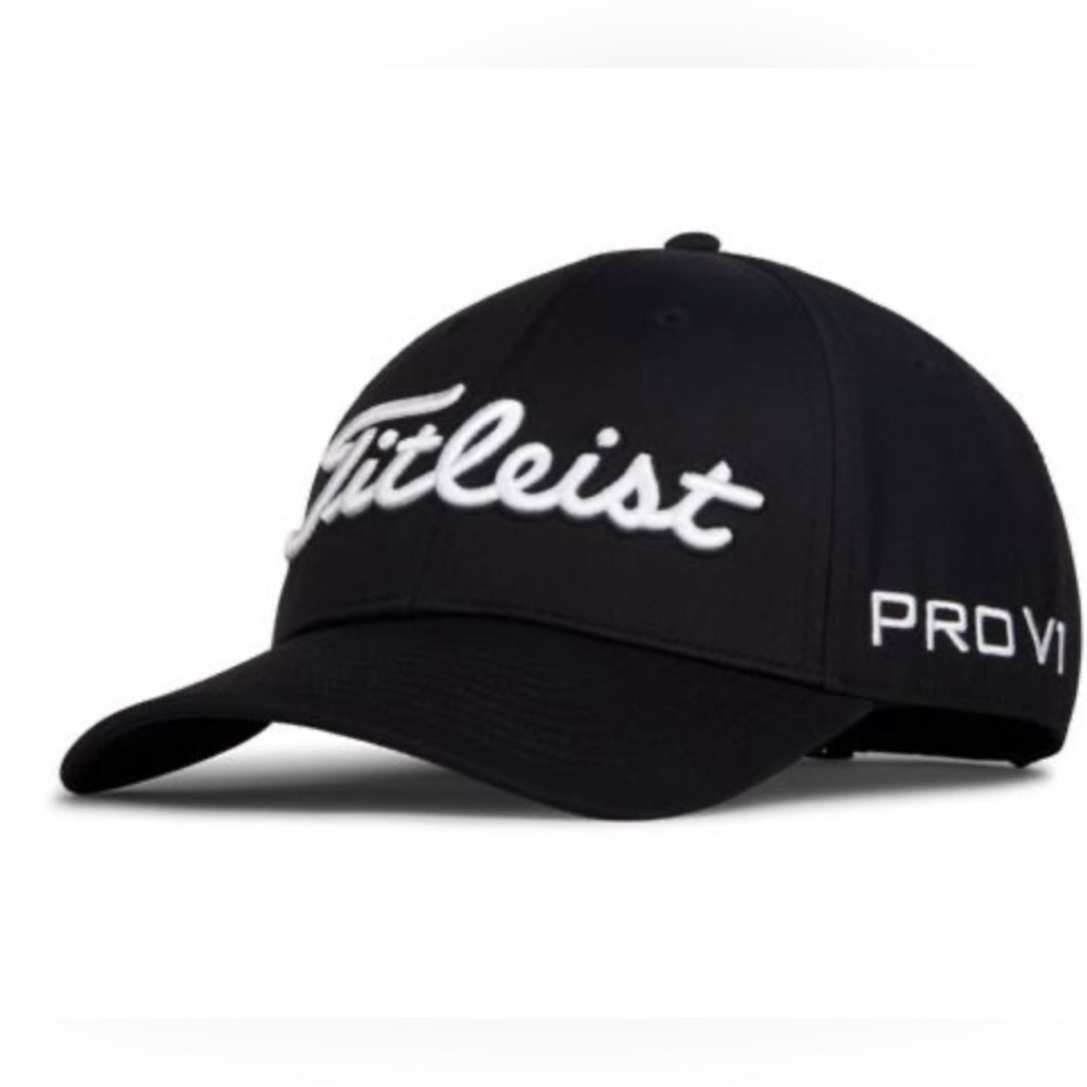Titleist Black and White Cap
